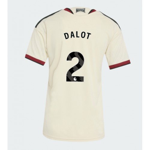 Fotbalové Dres Manchester United Diogo Dalot #2 Dámské Alternativní 2026-27 Krátký Rukáv